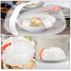 2pcs Fresh Cover Microwave Oven Splatter Cover Plate Cover Microwave Dish Covers for Food Plastic Microwave Covers for Food Splatter Plastic Food Covers Bowl Covers Kitchen Supply view 3