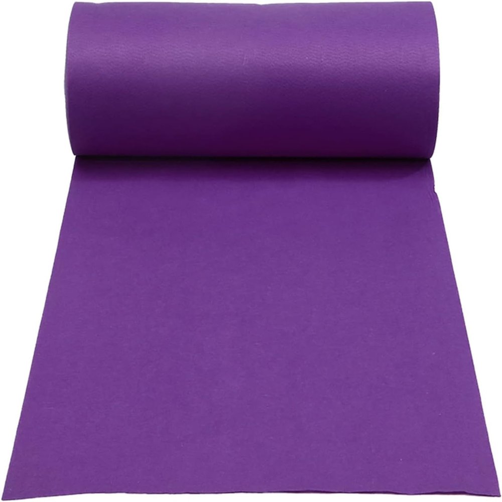 Wedding Aisle Carpet Purple Event Ceremony Carpet 2mm Thickness Non-Slip Bridal Walkway Rug for Wedding Ceremony Birthday Christmas Outdoor Decoration, 1m/1.2m Wide (Size : 1.5x50m)