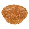 Cabilock Wicker Basket Lid Bread Food Storage Container Imitated Rattan Woven Basket view 1