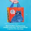 Blue Q Handy Tote Bag - You Gonna Eat That - Recycled & Reusable Sturdy Canvas Shopping Bag with Quirky Art and Handles, 95% Recycled Material Ideal for Lunch, Gift, Groceries 10" h x 8.5" w x 4.5" d view 2