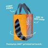 Blue Q Handy Tote Bag - You Gonna Eat That - Recycled & Reusable Sturdy Canvas Shopping Bag with Quirky Art and Handles, 95% Recycled Material Ideal for Lunch, Gift, Groceries 10" h x 8.5" w x 4.5" d view 4