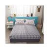 PAHION Luxury 25CM Extra deep 1 Fitted Sheets Soft Comfortable Breathable 100% Cotton Fitted Bottom Sheet ONLY Twin Small Double Full King Queen Size Bedsheet (Color : H, Size : 180x200+25 cm) view 1