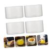 Alipis Heatproof Pudding Bowl Set Glass Dessert Bowl Baking Cake Easy to Clean view 4