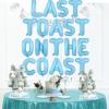 Wonmelody Coastal Bachelorette Party Decorations Last Toast on the Coast Banner Blue Nautical Nautical Bridal Shower Decorations Light Blue Balloon for Coastal Bridal Shower Engagement Wedding Party view 3