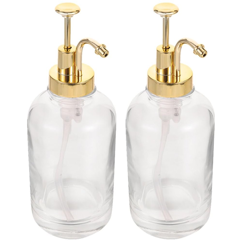 2pcs Syrup Dispenser Syrup Storage Bottle Syrup Pump Dispenser Syrup Bottles for Coffee Bar Coffee Syrup Organizer Ketchup Dispenser Coffee Syrup Bottles Syrup Pump Bottle