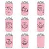 30Pcs Wedding Decorations, Custom Can Cooler Sleeves for Wedding Party Favors Collapsible Insulated Neoprene Cover for Cans, Bottles, Beer, Water and Soda view 2