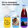 30Pcs Wedding Decorations, Custom Can Cooler Sleeves for Wedding Party Favors Collapsible Insulated Neoprene Cover for Cans, Bottles, Beer, Water and Soda view 3