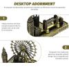 Homoyoyo Metal London Ornaments Big Clock Figurine British Souvenir British Souvenirs UK Landmarks Decor Famous Retro Tower Bridge Figurines Desktop Collection Alloy Travel view 4