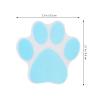 Alipis Blue Paw Print Non Slip Bathtub Stickers 10 Pieces Self-Adhesive Floor and Wall Decals for Bathroom Kitchen Stairs Safety and Decorative Use view 2