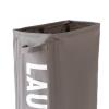 Pilipane 21 7in Slim Rolling Laundry Baskets Slim Laundry Hamper, Laundry Hamper with Wheels Narrow Rolling Laundry Basket, Portable Skinny Hamper Lunch Box Storage Bins(Dark Grey) view 2