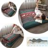 Roll Up Futon Mattress Double Padded Japanese Futon Floor Mattress with Washable Cover Sleeping Mattress for Floor Foldable Single Guest Bed Roll Portable,Style3,200x220cm/79x86 view 3