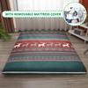 Roll Up Futon Mattress Double Padded Japanese Futon Floor Mattress with Washable Cover Sleeping Mattress for Floor Foldable Single Guest Bed Roll Portable,Style3,200x220cm/79x86 view 4