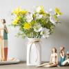 CAIMIAO Artificial Flower in Pot Artificial Flowers Chrysanthemum Set Fake Flower for Indoor Outdoor Wedding Home Office Decoration Festive Furnishing Artificial Plant Flower Arrangement view 2