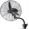 Scpantkend Wall Mounted Oscillating Fan 22" High-Velocity Industrial Wall-Mount Fan Heavy Duty Metal Wall Fan for Industrial, Commercial, Residential, and Greenhouse Use -Black view 1