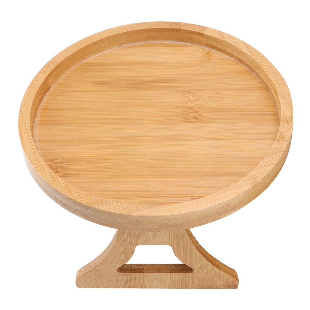 Jerys Sofa Tray, Wood Texture Sofa Tray Environmental Protection 12cm Height for Coffee