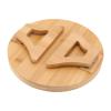 Jerys Sofa Tray, Wood Texture Sofa Tray Environmental Protection 12cm Height for Coffee view 3