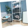 CAXUSD Sturdy Felt Basket Organizers Foldable Storage Basket for Toys Books Clothings Laundry Medium Size view 2