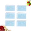 CAXUSD Shoe Container Set 6pcs Stackable Boxes for Shoes Large Size Clear Plastic Home Office Storage Solution view 3