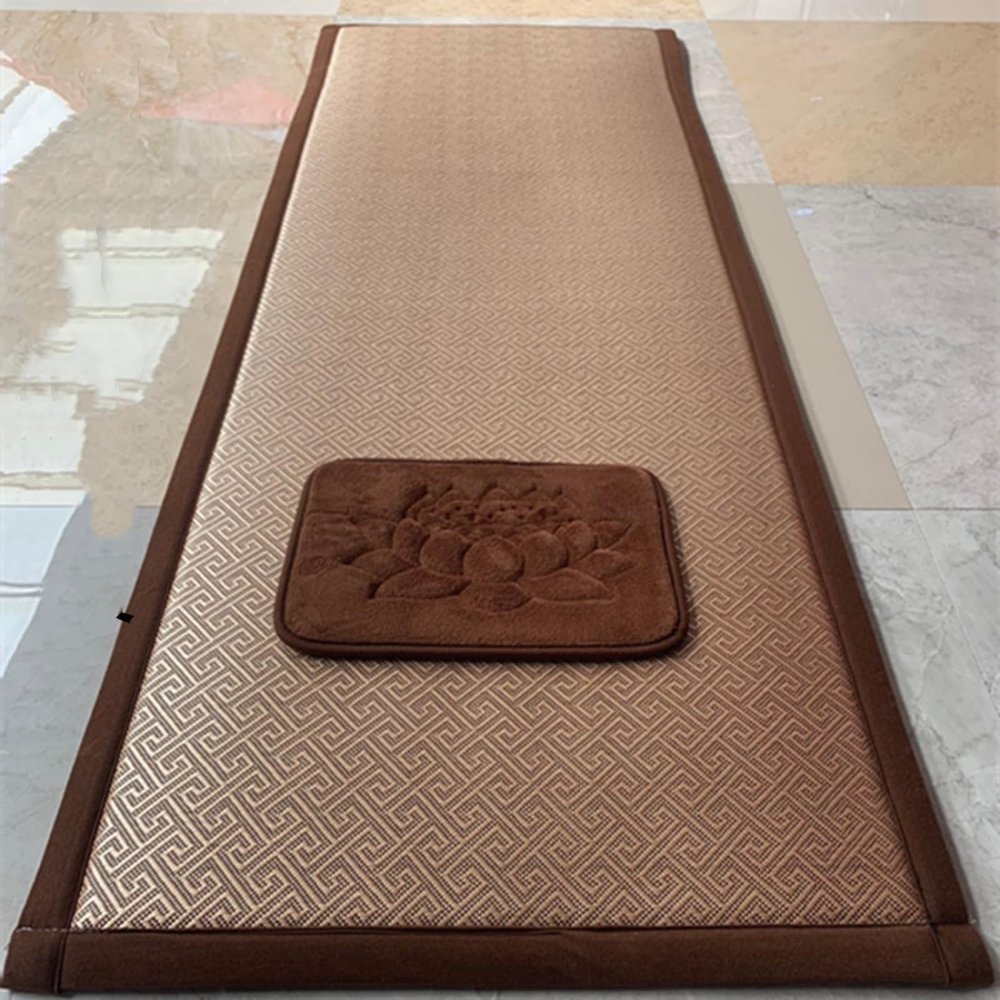 LORIAX Smooth Vine Grass Big Worship mat Kowtow Long Head mat 80x230cm Thickenauspiciouslines
