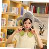 Toyvian Plush Airplane Hat Cosplay Headwear for Carnival Parties Funny Cartoon Photo Prop Comfortable and Easy to Wear for Boys and Girls and Adults at Birthday Celebrations view 3