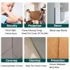 LBROTY Wall Corner Protector Black, Metal Aluminum Corner Protector Self Adhesive for Living Room/Bedroom/Hotel, Can Be Customized 24-63 Inches Long view 4