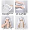 NILZA Cotton Iron Board Cover, Ironing Board Cover and Pad 32x12in 36x13in 38x13in 43x14in 48x15in, Iron Board Replacement Cover, Heat Resistant (Size : 81x30cm(32x12in)) view 3