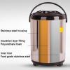 Stainless Steel Insulated Food Containers, Commercial Insulated Cold Milk Tea Bucket Stainless Steel Insulated Beverage Dispenser Large Capacity Tea Juice Bucket LYWY (Color : Blue, Size : 10L) view 2