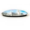 Brussels Belgium Magnet Fridge Refrigerator Freezer Magnet Sticker Souvenir Decorations Oval Crystal Magnet Kitchen Whiteboard view 2