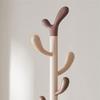 Coat Rack Wooden Standing Coat Rack Tree Coat Stand Easy Assembly Free Solid Coat Hanger Stand for Clothes Coat Tree (Color : B, Size : 32 * 185cm) view 4