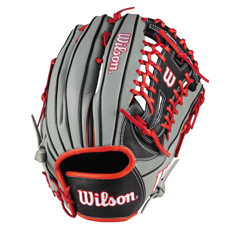 Wilson WBW101585 WBW101585 Soft Baseball Glove The Wannabe Hero Dual Utility Type 95 (Thumb Pad / 2 Pinky Finger Compatible)
