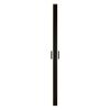 CWI Lighting Malibu LED Integrated Black Metal Outdoor Wall Light view 1