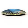 Alpine Austria Magnet Fridge Refrigerator Freezer Magnet Sticker Souvenir Decorations Oval Crystal Magnet Kitchen Whiteboard view 2