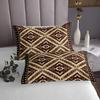 Ikat Bedspread Set Twin Aztec Quilt Set Paisley Floral Geometric Brown Ethnic Embroidery Coverlet Set Traditional Oriental Traditional Abstract Room Decor Bed Set for Man Woman view 4