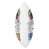 Hello High School First Day Of School Rainbow Back To School Throw Pillow view 2