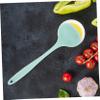 iplusmile Silicone Soup Ladle Large Serving Spoon for Kitchen and Restaurant Use Non-stick and Easy to Clean for Soup Porridge and More view 2