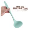 iplusmile Silicone Soup Ladle Large Serving Spoon for Kitchen and Restaurant Use Non-stick and Easy to Clean for Soup Porridge and More view 3
