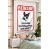 Abipuir Tapistreys for Room Beware! Guard Chihuahua On Duty Tapestry Wall Tapestry Large Tapistreys for Room (Size : 100X150CM) view 3