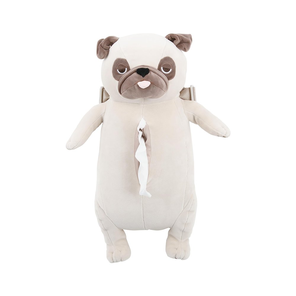 Livheart 17904-32 Tissue Case Lilaka Pug Hana (Length Approx. 15.4 inches (39 cm) Character Cute Car