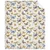 Butterfly Blanket,Lightweight Flannel Kids Lovers Throw Blanket Gifts for Girls in All Season,Blanket for Bed/Couch/Sofa 90"x120" for Whole Family view 1