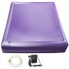 Free Flow Full Wave Water Bed Mattress - PVC Square Purple Softside Water Bed, Comfortable and Foldable Water Mattress Set for The Elderly, Children and Adults (Twin XL, 3980x7.9inch) view 1