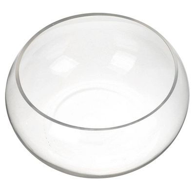 IMIKEYA Glass Bubble Bowl Bowl Glass Vase Clear Bubble Planter Terrarium Fish Bowl Wide Mouth Flower Vase Hydroponic Planter Candy Dish Fruit Jar for Wedding Home Decor 15cm
