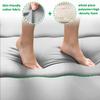 Double Sleeping Mattress for Floor,Foldable Futon Mattress,Japanese Floor Mattress Thick Soft Bed Pad with Removable/Washable Cover,Gray,Full/120x200cm view 3