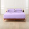1000-Thread-Count, 100% Egyptian Cotton, 6-PC Sheet Set |1 Fitted, 1 Flat, 4 Pillowcases| 1000TC Soft Breathable Long Staple Cotton, Fits 18" Deep Pockets - Full-XL Size, Lilac Color view 2