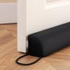 Sunolga Water Resistant Door Draft Stopper Blocks Hot and Cold Air with Removable Washable Cover for Bottom of Door, All-Season Seal for Wind, Door Sweep for Gaps Up to 3", Home Essentials, 72", Black view 1