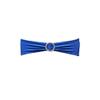Balsa Circle 10 Royal Blue Spandex Chair Sashes with Silver Round Buckle - Wedding Party Ceremony Reception Decorations Supplies view 3