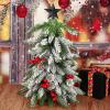 Hanaive Valentines Tree Topper Mini Star Small Treetop for Christmas Tree Star Ornaments Decorative for Home Xmas Holiday Party(Black,2.36 Inch,Plated) view 3
