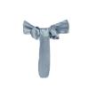 100 Dusty Blue Satin Chair Sashes Bows Ties for Wedding Decorations Party Supplies Events Chair Covers Decor Banquet Reception view 1
