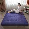 Japanese Floor Mattress Extra Thick Double,Japaneese Futon Foldable Single Mattress,Roll Up Mattress,Sleeping Pad with Removable Cover,Floor Lounger Guest Bed,Blue,200x220cm/79x86 view 4