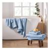 CLENEA Organic Cotton 6 Piece Bath Towel Set, Blue (Color : Charcoal) view 3