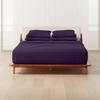 25" Extra DEEP Pockets 1000-Thread-Count, 100% Egyptian Cotton, 6-PC Sheet Set |1 Fitted, 1 Flat, 4 Pillowcases| 1000TC Soft Long Staple Cotton - Full-XL Size, Plum Color view 2